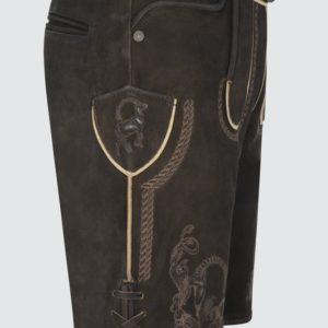 Alternative view of Lederhose Balian mit Gürtel
