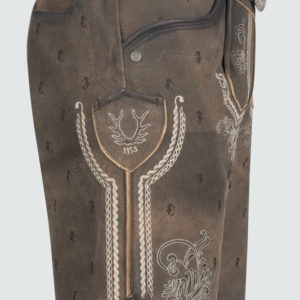 Alternative view of Lederhose Valerio mit Gürtel