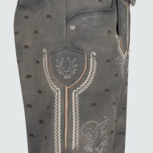 Alternative view of Lederhose Lui mit Gürtel