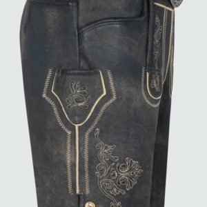 Alternative view of Lederhose Austin mit Gürtel