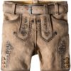 Kinderlederhose Michel (esche gespeckt