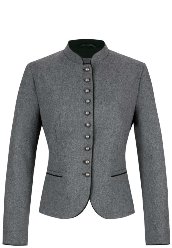 Trachtenjacke Leandrine (grau