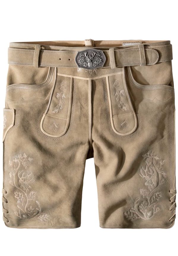 Trachtenlederhose Edgar (korn gespeckt