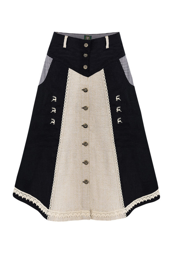 Trachtenrock DORIS (80 cm) ~ 34