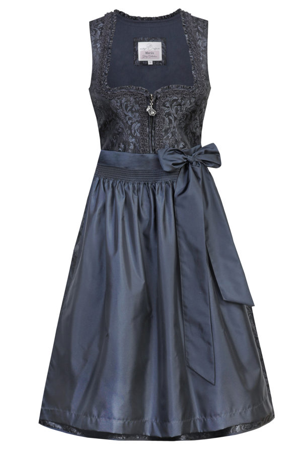 Dirndl ALEXANDRA (65 cm) ~ 34 ~ schwarz