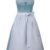 Dirndl BECHHOFEN (65 cm) capriblau ~ 36 ~ petrol
