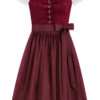 Kinderdirndl TEGERNSEE ~ 116 ~ dunkelrot