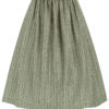 Dirndlschürze gestreift mit Rankenmuster (70 cm) ~ XL