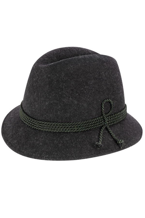Damen Trachtenhut GOISERER ~ 55 ~ anthrazit
