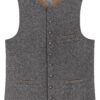 Trachtenweste ALOIS ~ 60 ~ anthrazit