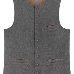 Trachtenweste ALOIS ~ 60 ~ anthrazit