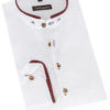 Trachtenhemd VINZENT (slim fit) ~ 36 ~ weiß