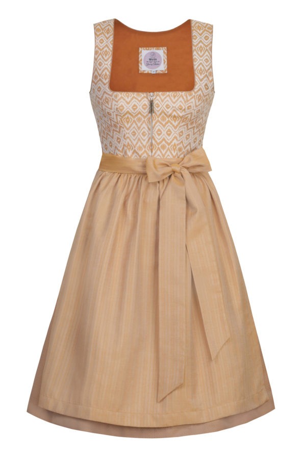 Dirndl INNING (65 cm) bernstein ~ 36 ~ orange