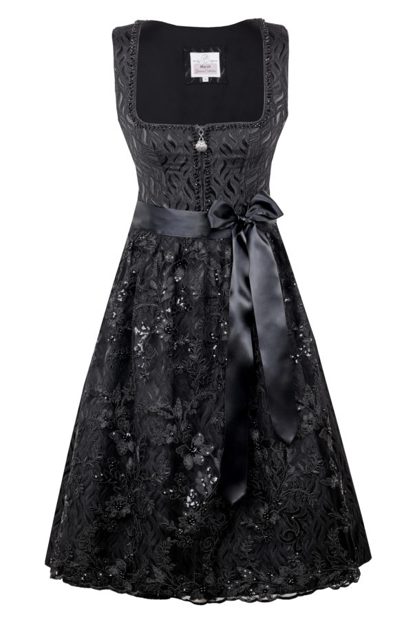 Dirndl LANGFURTH (65 cm) ~ 32 ~ schwarz