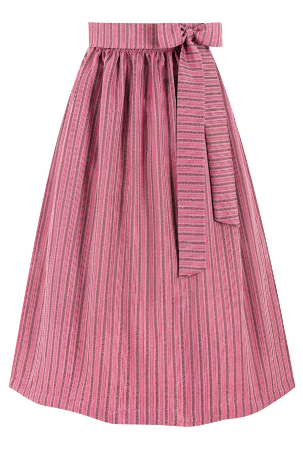 Dirndlschürze mit Leinen (90 cm) ~ beere ~ L
