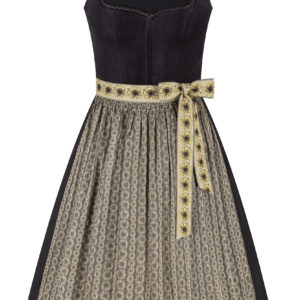 Dirndl ISOLDE (70 cm) ~ 34 ~ schwarz