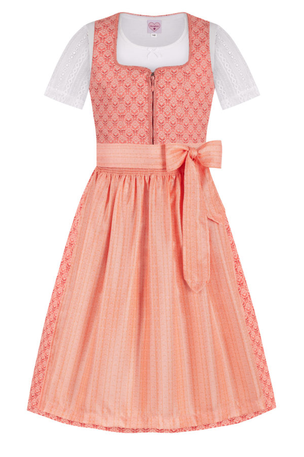 Kinderdirndl VIOLA ~ 122 ~ apricot