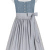 Kinderdirndl ROMINA ~ 116 ~ blaugrau