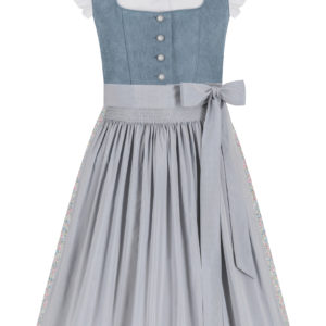 Kinderdirndl ROMINA ~ 116 ~ blaugrau