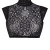 Dirndlbluse SELMA ~ schwarz ~ 30