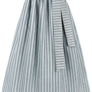 Dirndlschürze MARTA (90 cm) ~ S ~ blaugrau