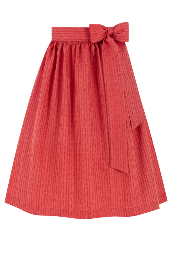 Dirndlschürze LINA (70 cm) ~ XS ~ rot
