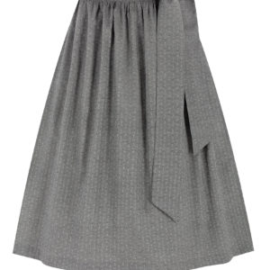 Dirndlschürze LINA (70 cm) ~ L ~ grau
