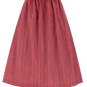 Dirndlschürze mit Rankenmuster (70 cm) ~ L ~ rot