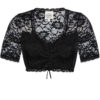 Dirndlbluse LINA ~ schwarz ~ 3XL