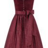 Dirndl LEONORA (70 cm) ~ 30 ~ dunkelrot