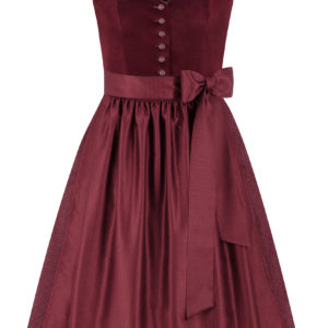 Dirndl LEONORA (70 cm) ~ 30 ~ dunkelrot