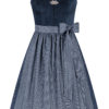 Dirndl LOUISA (70 cm) ~ 36 ~ blau - dunkelblau