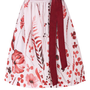 Dirndlschürze DANIELLE (65 cm) ~ L ~ rot