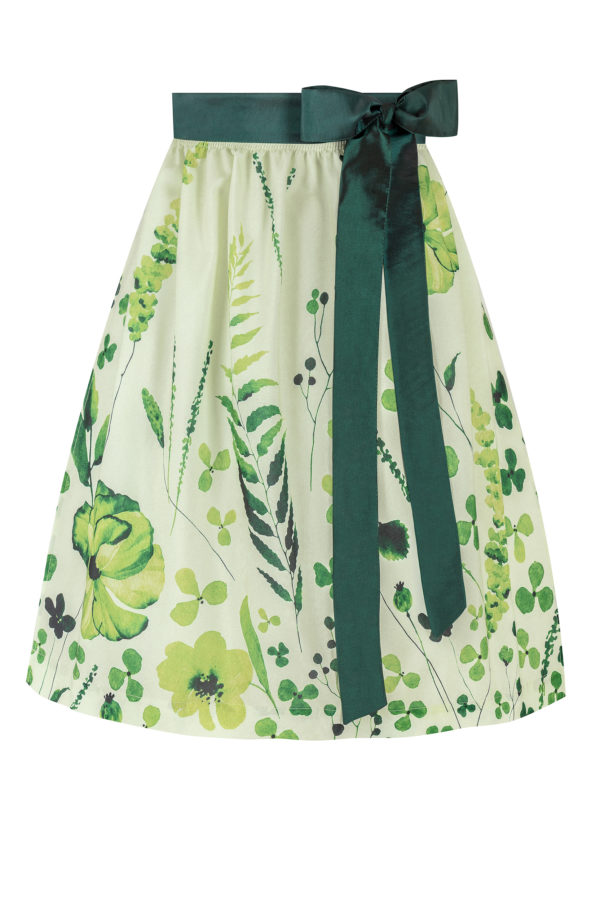 Dirndlschürze DANIELLE (65 cm) ~ grün ~ L