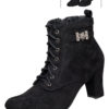Damen Trachtenstiefel schwarz Eleganza 124664 ~ 35