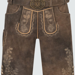 Lederhose David mit Gürtel