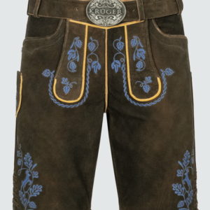 Lederhose Roland mit Gürtel