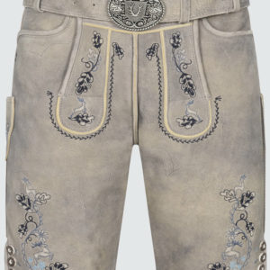 Lederhose Keanu mit Gürtel