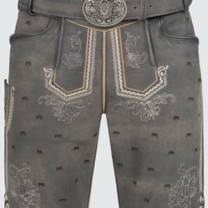 Lederhose Lui mit Gürtel