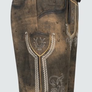 Alternative view of Lederhose Harvey mit Gürtel