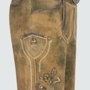 Alternative view of Lederhose Milo mit Gürtel
