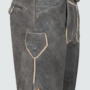 Alternative view of Lederhose Xilas mit Gürtel