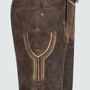 Alternative view of Lederhose Rufus mit Gürtel