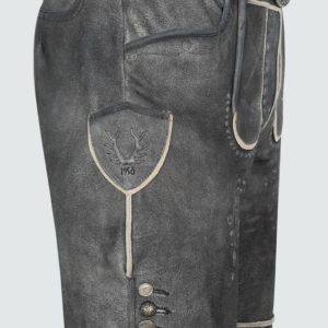 Alternative view of Lederhose Kuno mit Gürtel