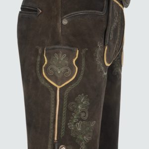 Alternative view of Lederhose Brandon mit Gürtel