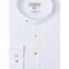 Trachtenhemd langarm weiß slimfit 002509 ~ 38