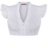 Dirndlbluse FRANZI ~ weiß ~ 30