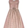 Midi Dirndl 65 cm altrosa beige Denise 010929 ~ 38