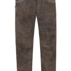 Lederhose PAUL ~ 48 ~ steingrau