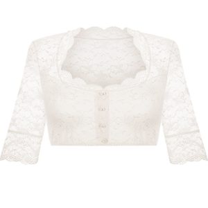 Dirndlbluse creme Stretch Kathi 012898 ~ 38